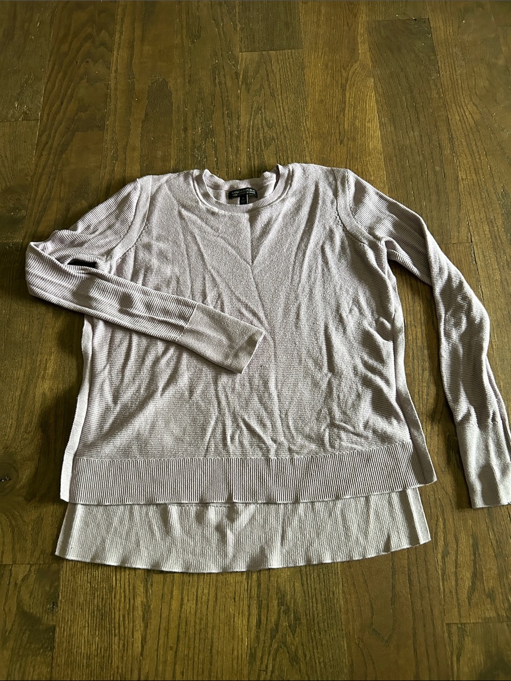 Banana Republic Crewneck Sweater in Soft light lavender.